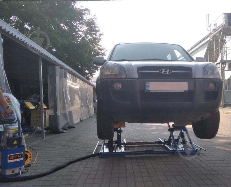 Мотоподъемник гидравлический GTM подкатной 3т (QJYJ30-ZW) - фото 5