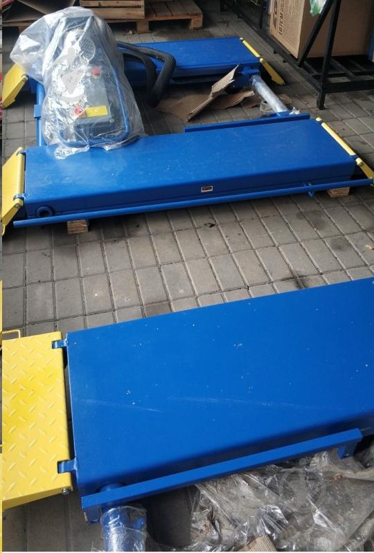 Мотоподъемник гидравлический GTM подкатной 3т (QJYJ30-ZW) - фото 2