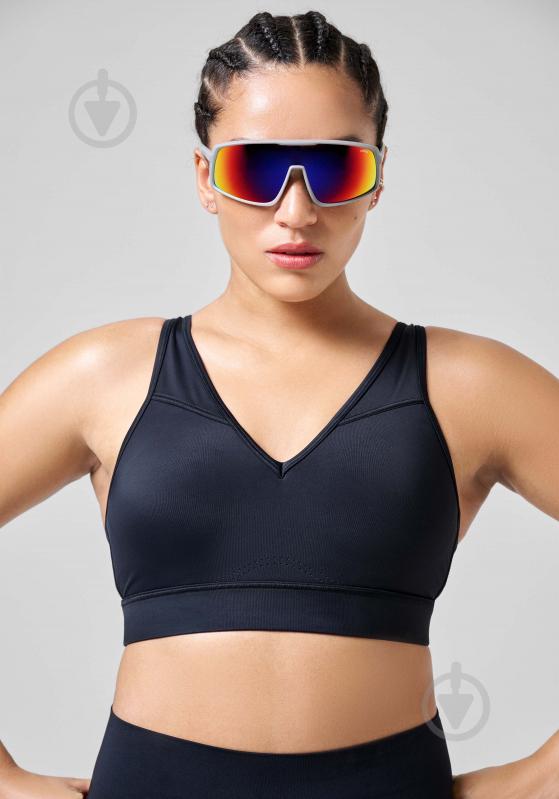 Бра жін.  р.M чорний 23120-901 MULTIFUNCTIONAL STRAPS SPORTS BRA BLACK,S Casall SS24 - фото 1