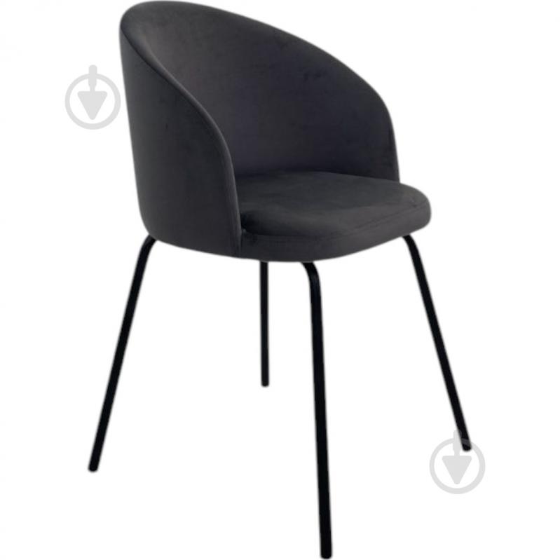 Стул TWINSANN Мilano (ткань жасмин 95) ножки металл темно-серый / черный - фото 1