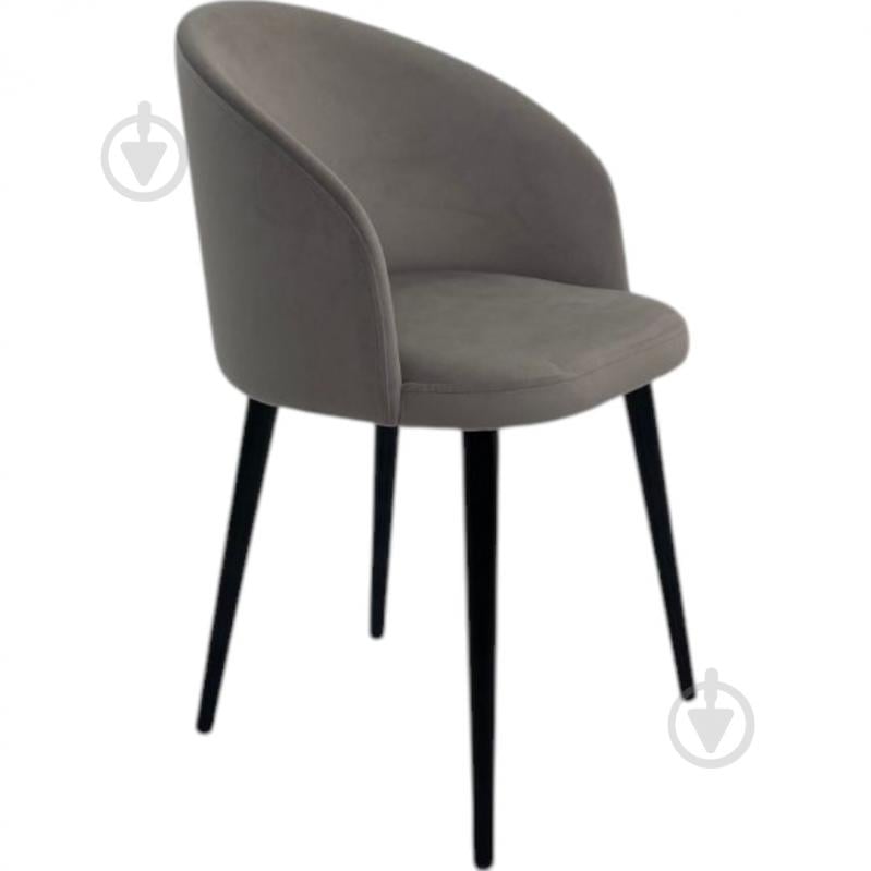 Стул TWINSANN Мilano (ткань жасмин 91) ножки дерево светло-серый / черный - фото 1 Стул TWINSANN Мilano (ткань жасмин 91) ножки дерево светло-серый / черный - фото 1