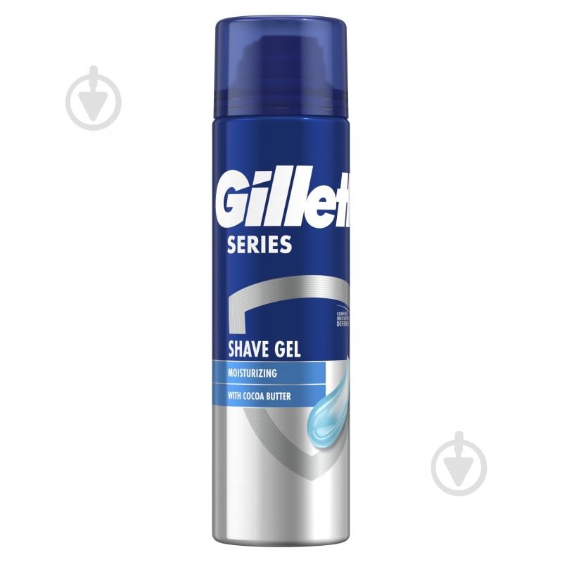 Гель для бритья Gillette Series Moisturizing Увлажняющий 200 мл - фото 2