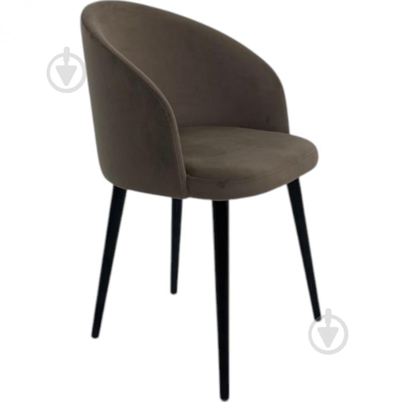 Стул TWINSANN Мilano (ткань жасмин 24) бежевый / черный - фото 1