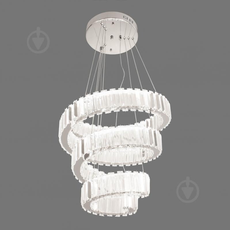 Люстра подвесная Valeso Sirius 1x96 Вт LED-модуль хром B E2073 - фото 3