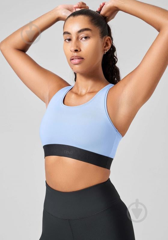 Бра жін.  р.M блакитний 24180-479 GRAPHIC SPORTS BRA BREEZE BLUE,XS Casall SS24 - фото 1