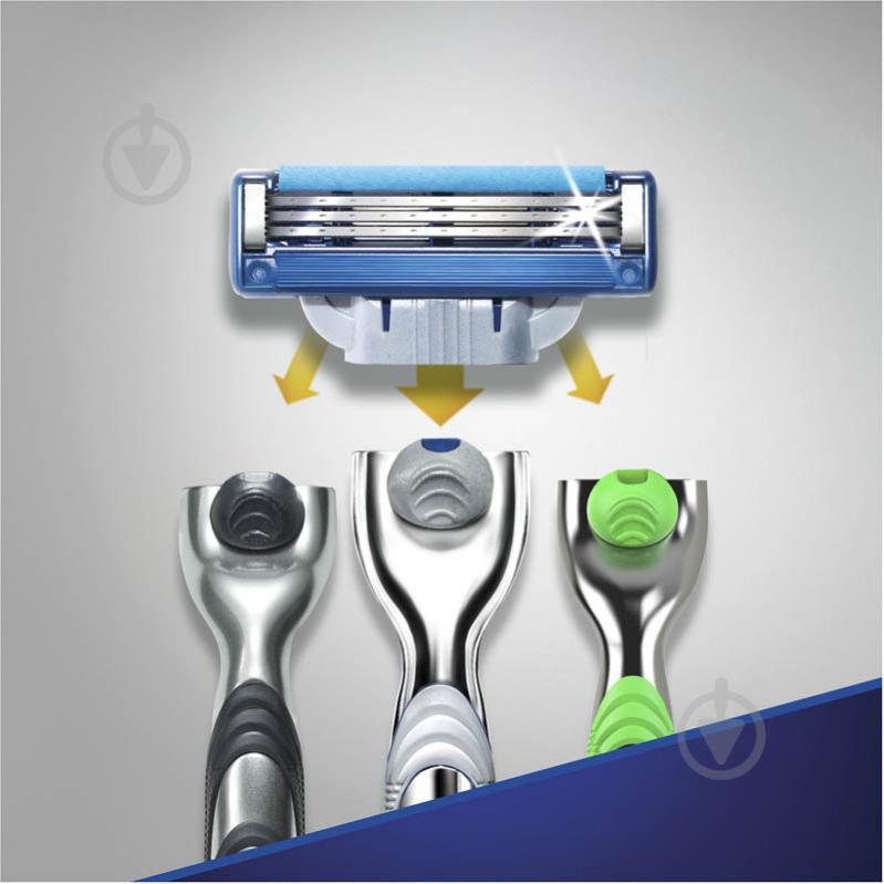 Сменный картридж Gillette Mach 3 Turbo 2 шт. - фото 6