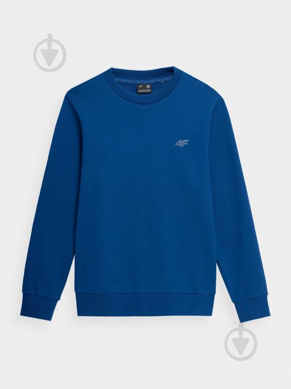 Світшот 4F SWEATSHIRT 4FAW22TSWSM470-36S р. S синій - фото 6