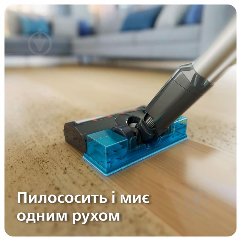 Пилосос акумуляторний Philips XC3133/01 grey - фото 4