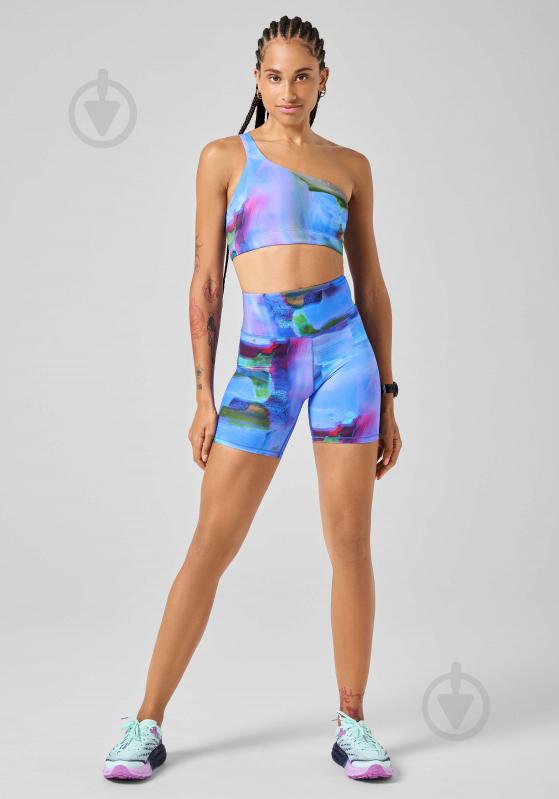 Лосини жін.  р.38 різнокольоровий 24147-484 NOSTALGIA PRINT BIKER SHORTS BLUE NOSTALGIA,34 Casall SS - фото 1