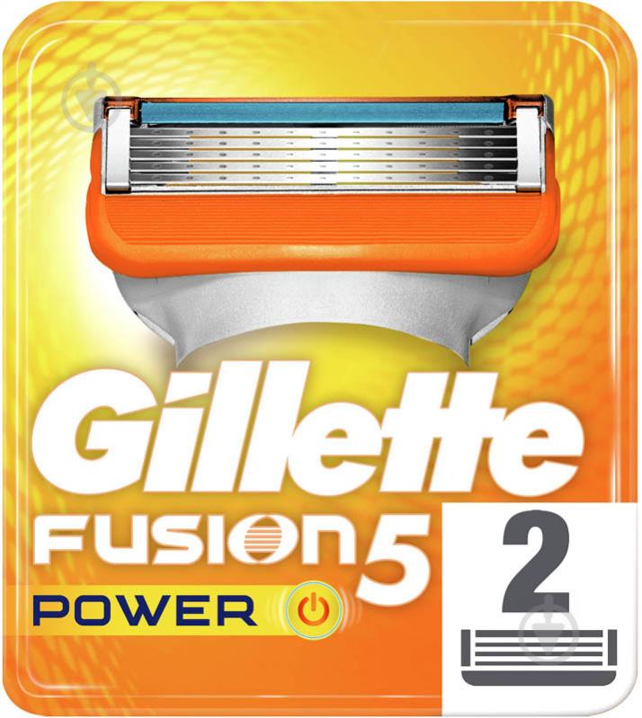 Бритвенный станок со сменной кассетой Gillette Fusion Power 5 лезвий 1 шт