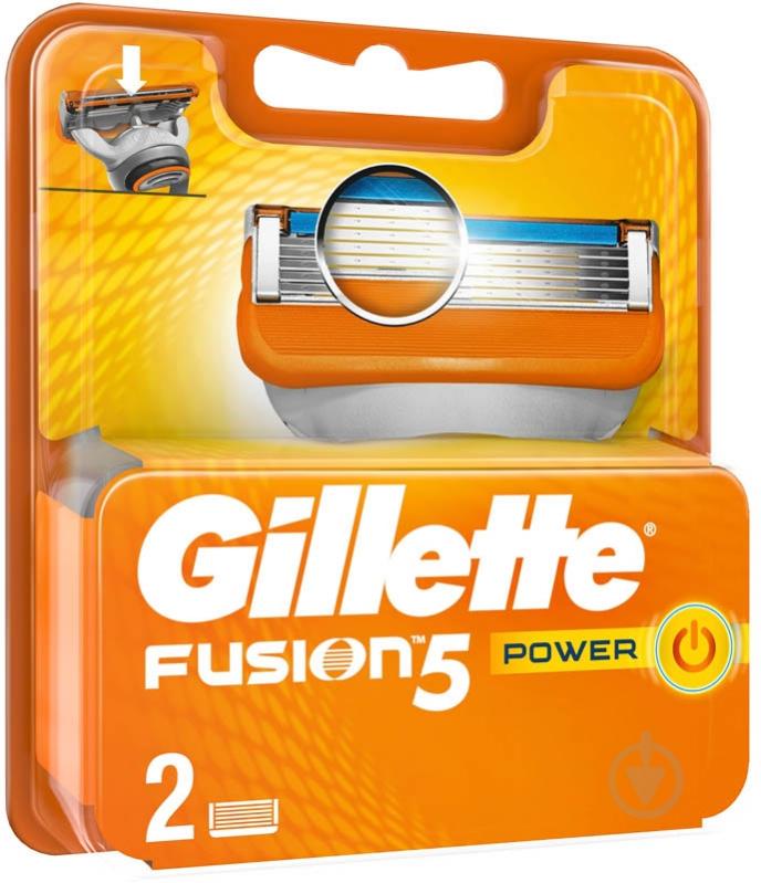 Сменный картридж Gillette Fusion 5 Power 2 шт. - фото 3