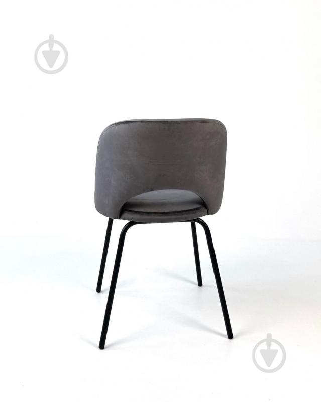 Стул TWINSANN Маrk 580x500x800 мм (ножки металл) темно-серый / черный - фото 4 Стул TWINSANN Маrk 580x500x800 мм (ножки металл) темно-серый / черный - фото 4