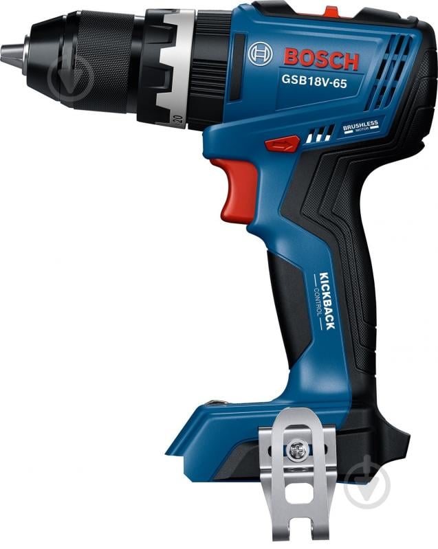Шуруповерт аккумуляторный Bosch Professional GSB 18V-65 (solo) 06019N3300 - фото 2