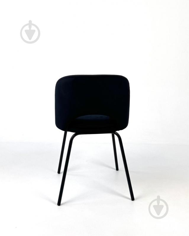 Стілець TWINSANN Маrk 580x500x800 мм (ніжки метал) чорний / чорний - фото 2 Стілець TWINSANN Маrk 580x500x800 мм (ніжки метал) чорний / чорний - фото 2