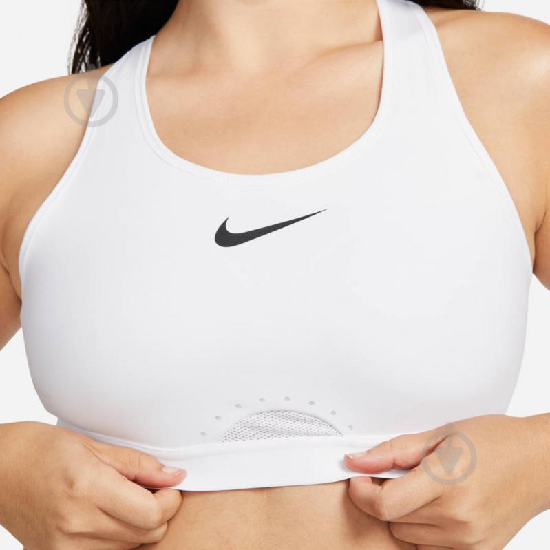 Бра Nike W NK DF SWSH HS BRA DD0428-100 р.M-A/B белый - фото 3