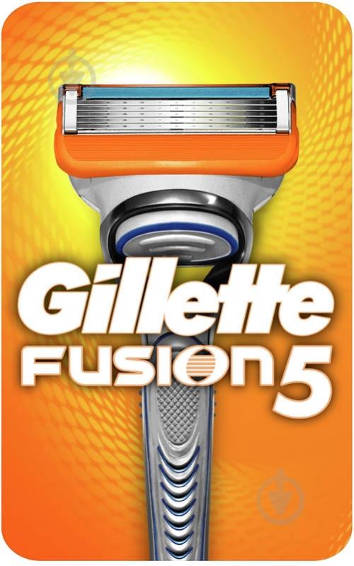 Станок для гоління Gillette Fusion 5 зі змінним картриджем 1 шт. - фото 1