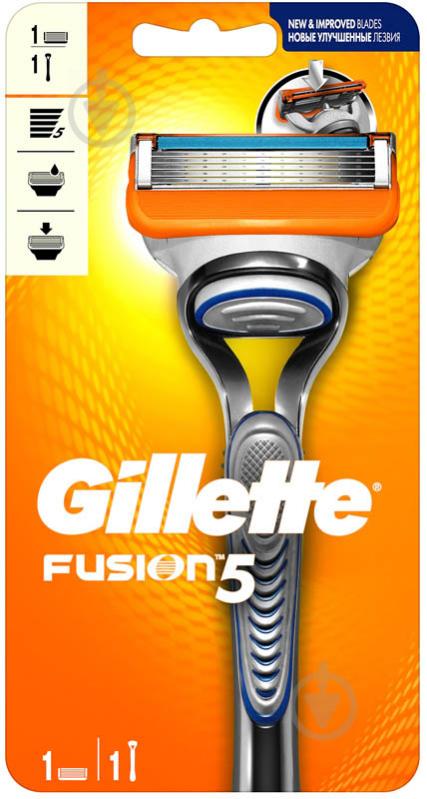 Станок для гоління Gillette Fusion 5 зі змінним картриджем 1 шт. - фото 2