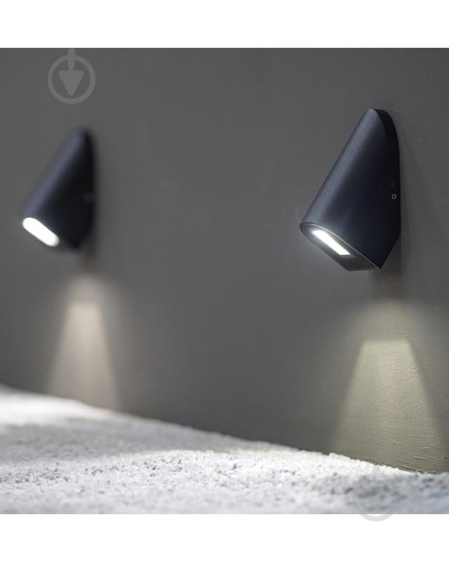 Светильник уличный настенный Nowodvorski Cline 1x3 Вт LED-модуль черный 11377 - фото 4 Светильник уличный настенный Nowodvorski Cline 1x3 Вт LED-модуль черный 11377 - фото 4