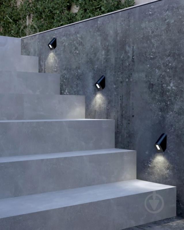 Светильник уличный настенный Nowodvorski Cline 1x3 Вт LED-модуль черный 11377 - фото 6 Светильник уличный настенный Nowodvorski Cline 1x3 Вт LED-модуль черный 11377 - фото 6