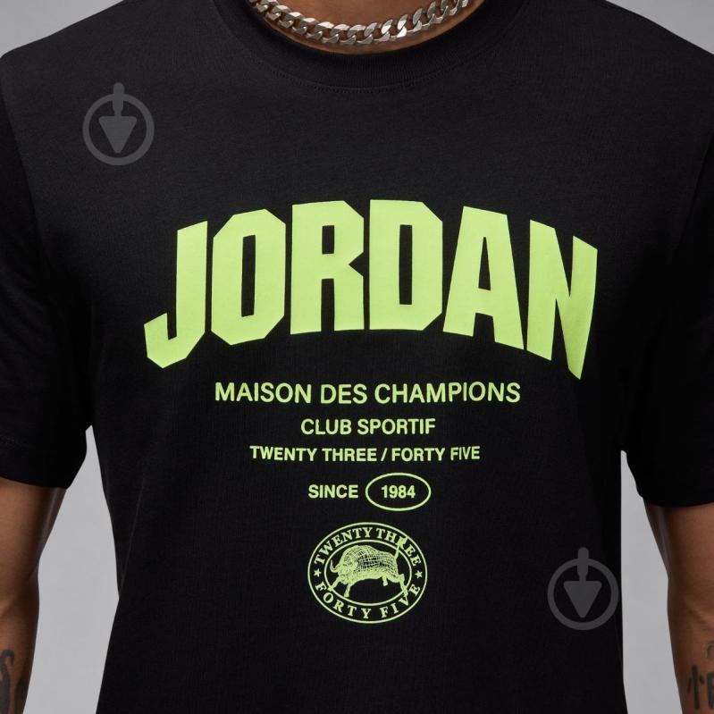 Футболка Jordan M J SPRT WM DF SS TEE FZ1925-010 р.2XL чорний - фото 4