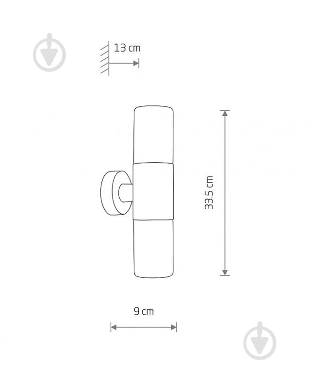 Светильник уличный настенный Nowodvorski Ida 2x10 Вт E27 черный 11372 - фото 6 Светильник уличный настенный Nowodvorski Ida 2x10 Вт E27 черный 11372 - фото 6