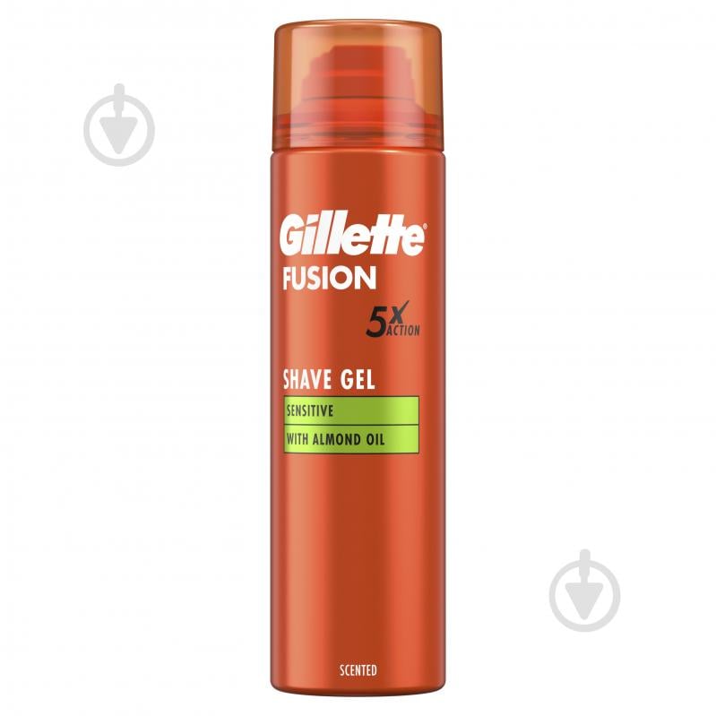 Гель для гоління Gillette Fusion Hydra Gel Sensitive Skin 200 мл - фото 2