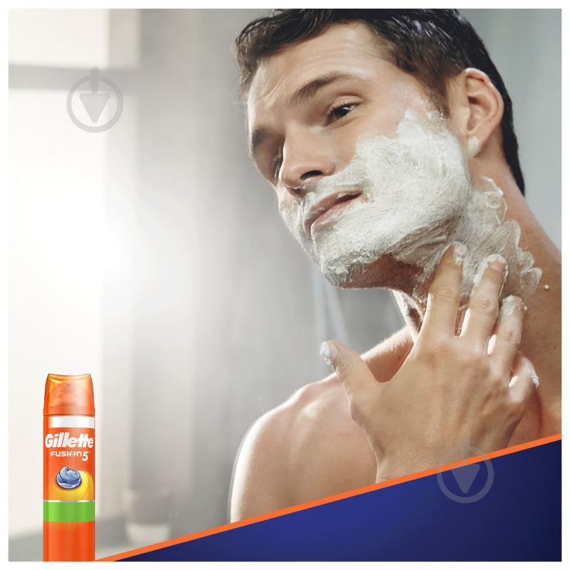 Гель для бритья Gillette Fusion Hydra Gel Sensitive Skin 200 мл - фото 4