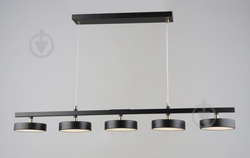 Люстра подвесная 5x60 Вт /LED-модуль черный B NQ6669/5 BK+COP - фото 1