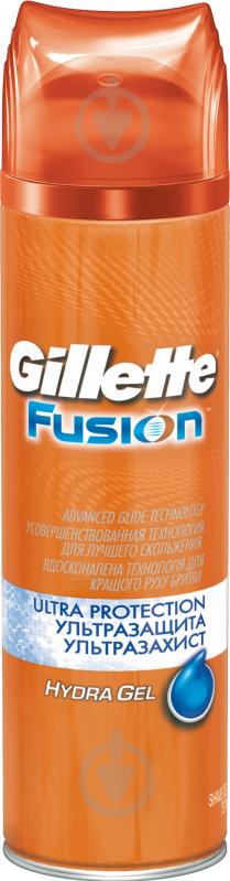 Гель для гоління Gillette Fusion Hydra Захисний 200 мл - фото 2
