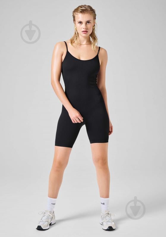 Комбинезон Casall SEAMLESS POWER BODYSUIT BLACK,S 24150-901 р.M черный - фото 1