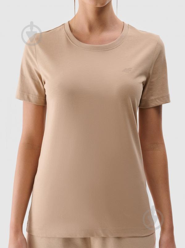 Футболка 4F TSHIRT F2356 4FWMM00TTSHF2356-83S р.XL бежевый - фото 5 Футболка 4F TSHIRT F2356 4FWMM00TTSHF2356-83S р.XL бежевый - фото 5