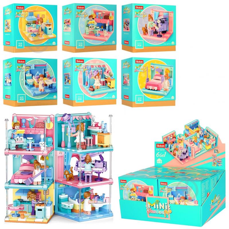 Конструктор Sluban Комната M38-B0757 - фото 1