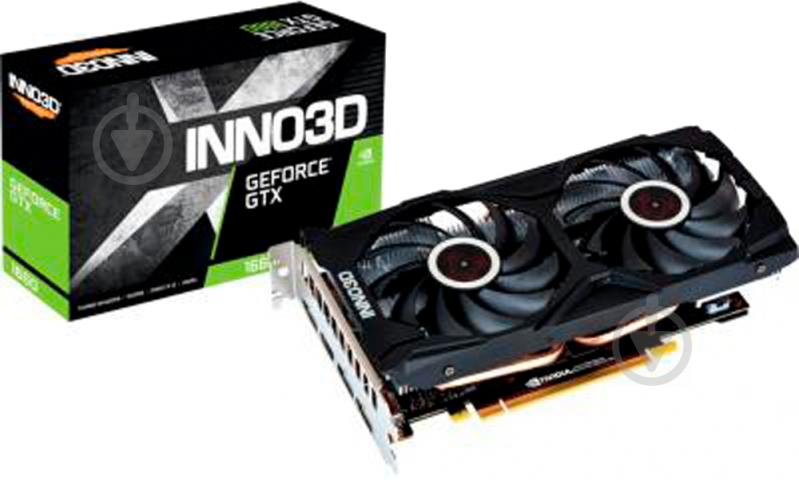 Видеокарта Inno3D GeForce GTX 1660 Gaming OC X2 6GB GDDR5 192bit (N16602-06D5X-1521VA15L) - фото 2