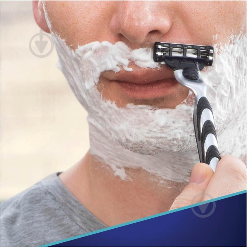 Станок для бритья Gillette Mach 3 со сменным картриджем 1 шт. - фото 8