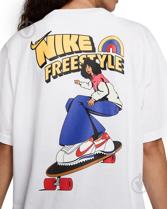 Футболка Nike W NSW SS TEE VINTAGE DNA HM5023-100 р.XS белый - фото 5