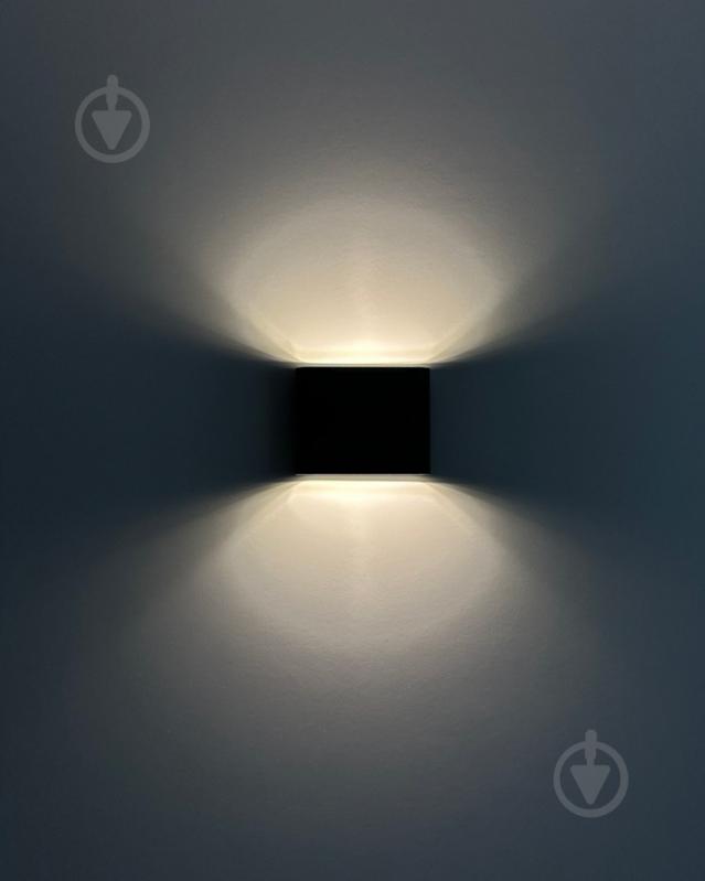 Светильник уличный настенный Nowodvorski Semi 2x3 Вт LED-модуль черный 11363 - фото 2 Светильник уличный настенный Nowodvorski Semi 2x3 Вт LED-модуль черный 11363 - фото 2