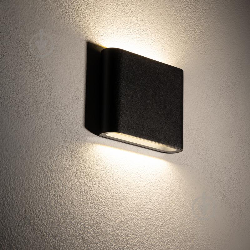 Светильник уличный настенный Nowodvorski Semi 2x3 Вт LED-модуль черный 11363 - фото 3 Светильник уличный настенный Nowodvorski Semi 2x3 Вт LED-модуль черный 11363 - фото 3