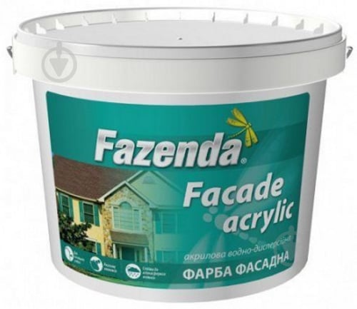 Фарба фасадна акрилова Fazenda 6,3 кг