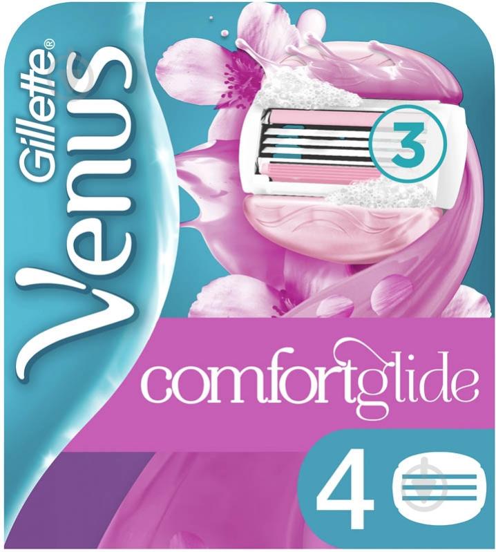 Сменный картридж Gillette Venus ComfortGlide Spa Breeze 4 шт. - фото 1