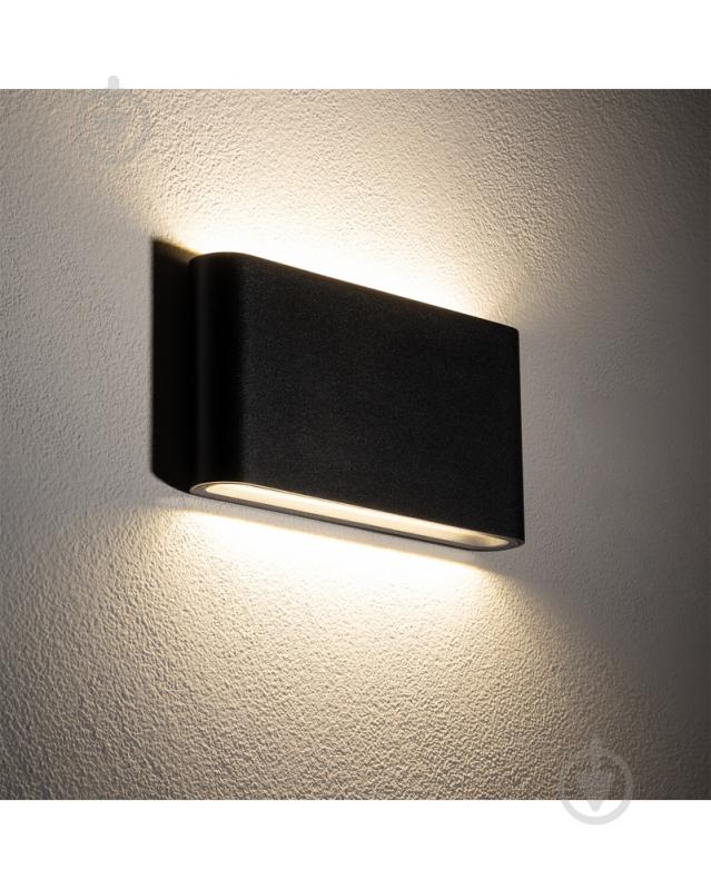 Светильник уличный настенный Nowodvorski Semi 2x5 Вт LED-модуль черный 11364 - фото 3 Светильник уличный настенный Nowodvorski Semi 2x5 Вт LED-модуль черный 11364 - фото 3