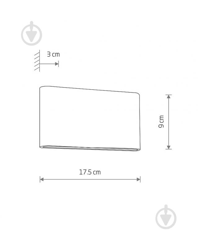 Светильник уличный настенный Nowodvorski Semi 2x5 Вт LED-модуль черный 11364 - фото 8 Светильник уличный настенный Nowodvorski Semi 2x5 Вт LED-модуль черный 11364 - фото 8