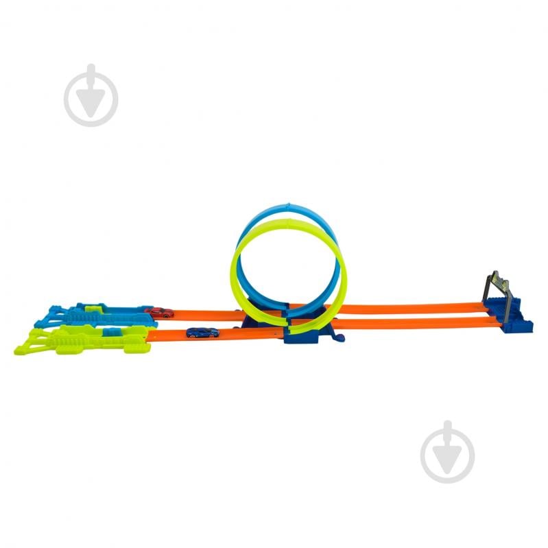 Гоночный трек Shantou двойной с катапультой и 2 машинками JJ161 - фото 3