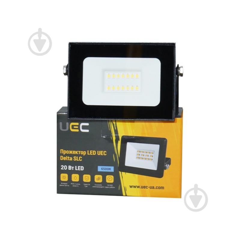 Прожектор светодиодный LED UEC Delta SLC 6500K 10 Вт IP65 черный SLC-10-IP65-0-B - фото 2 Прожектор светодиодный LED UEC Delta SLC 6500K 10 Вт IP65 черный SLC-10-IP65-0-B - фото 2