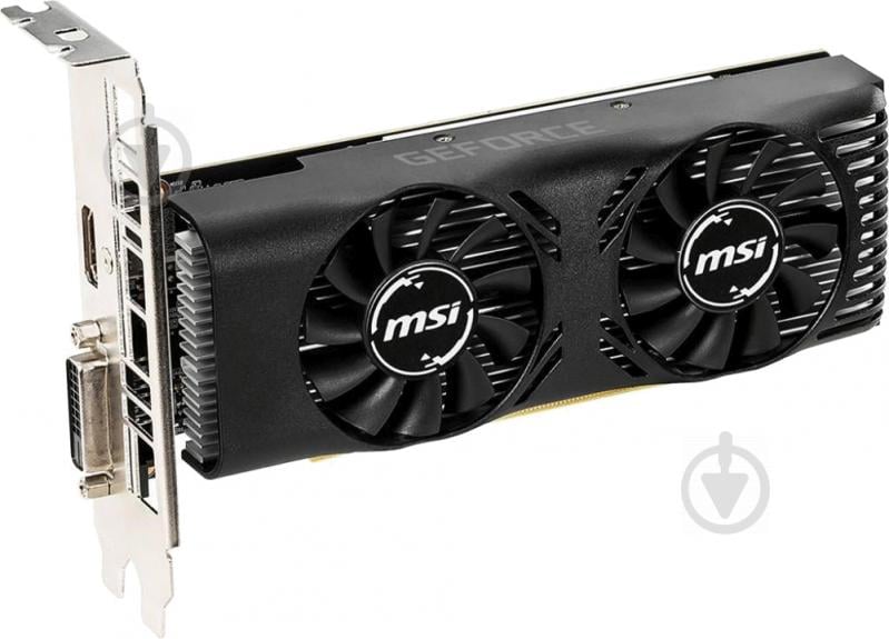 Відеокарта MSI GeForce GTX 1650 LP OC 4GB GDDR5 128bit (GTX 1650 4GT LP OC) - фото 1