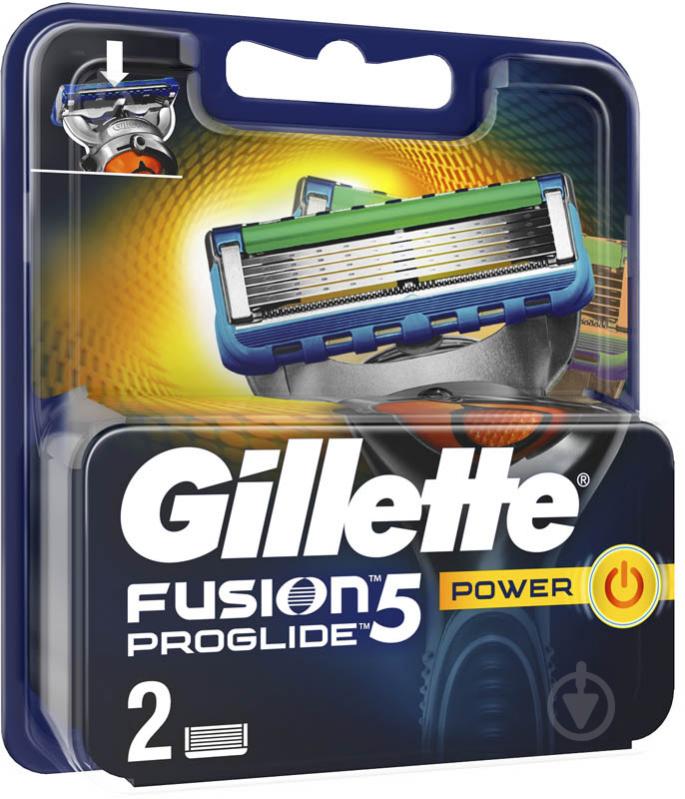 Сменный картридж Gillette Fusion 5 Proglide Power 2 шт. - фото 3