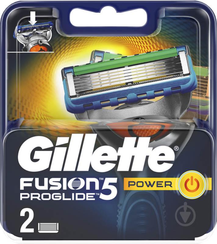 Сменный картридж Gillette Fusion 5 Proglide Power 2 шт. - фото 2