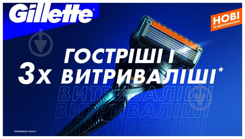 Змінний картридж Gillette Fusion 5 Proglide Power 4 шт. - фото 3