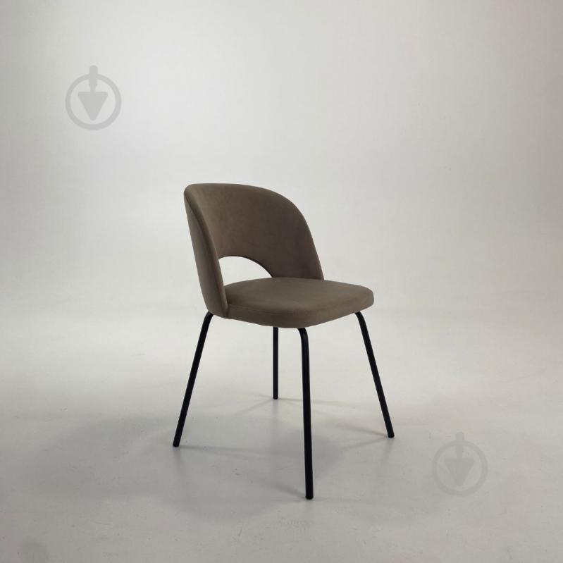 Стул TWINSANN Маrk (ткань жасмин 24) бежевый / черный - фото 2 Стул TWINSANN Маrk (ткань жасмин 24) бежевый / черный - фото 2