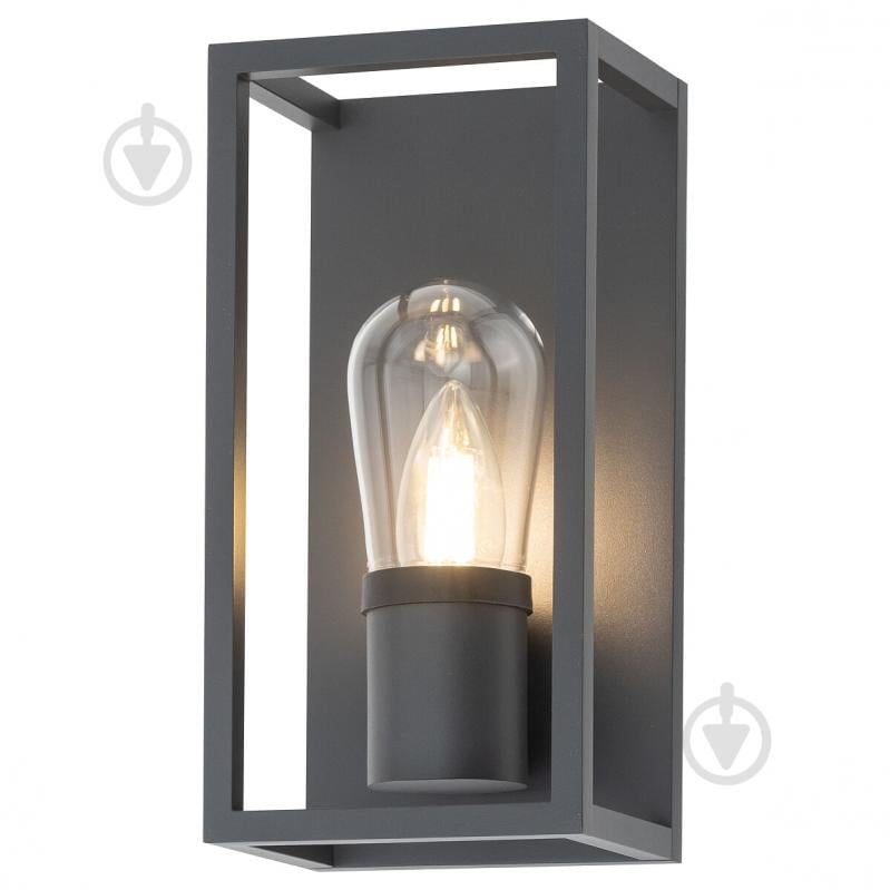 Світильник вуличний настінний Nowodvorski Margot E14 60 Вт IPIP54 графіт 10504 - фото 2 Світильник вуличний настінний Nowodvorski Margot E14 60 Вт IPIP54 графіт 10504 - фото 2
