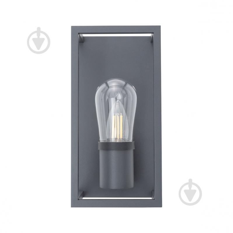 Світильник вуличний настінний Nowodvorski Margot E14 60 Вт IPIP54 графіт 10504 - фото 3 Світильник вуличний настінний Nowodvorski Margot E14 60 Вт IPIP54 графіт 10504 - фото 3